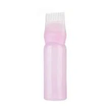 1pc/3pcs 170ml Precision Squeeze Applicator Bottle - Effortless Hair Oil & Dye Application - Root Comb Design For Perfect Coloring - Durable Styling Tool For Salon-Quality Results