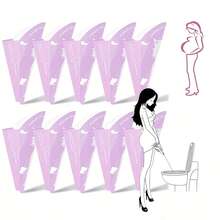 Portable Disposable Female Urination Device - Waterproof, Leak-Proof Foldable Funnel, Suitable For Travel, Camping, Emergencies & Pregnancy, Includes Folding Female Urination Funnel For Outdoor Travel & Emergency Use - Multicolor - View 1