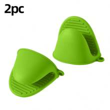 4-Piece Set Of Silicone Cooking Tongs Gloves - Silicone Pot Holders,Silicone Gloves, Heat - Resistant Silicone Cooking Tongs Gloves, Silicone Heat - Insulation Pads. Suitable For Kitchens, Cooking, Baking, Grilling - Heat - Resistant Gloves (Multi-Color)