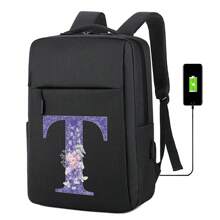 Mochila minimalista para hombres, mochila versátil de gran capacidad para estudiantes, computadoras, viajes, bolsa de negocios unisex lavable