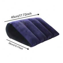 SM Product, Sex Toys, Color-Selectable Triangular Inflatable Pillow With Short Plush Skin-Friendly Design: Height Elevation Adjusts Positions To Promote Optimal Body Alignment, Ideal For Couples Seeking Unique Intimate Nights And Enhanced Experiences.