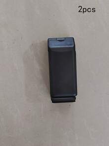 2pcs Foldable Adjustable Rotation Airplane Telephone Holder, Portable Travel Bracket, Self-Timer Train Seat Stand - Black - View 13