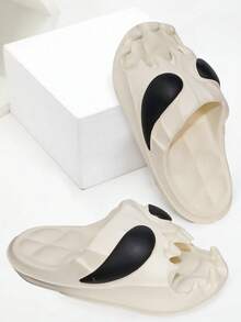 Men's Summer Open-Toe Anti-Slip Casual Slip-On Slippers - Apricot - View 4