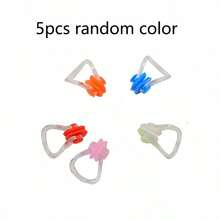 10pcs Waterproof Swimming Nose Clips, Soft & Comfortable, Large Size Nose Clips, Swimming Accessories - Secure Fit, Enhance Swimming Performance, Beach Essential, Pool Accessories - Multicolor - View 5
