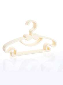 10pcs Solid Color Butterfly Shaped Baby Hangers, Durable And Sturdy, Suitable For Daily Use