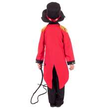 Morph Costumes Fun Shack Kids Ringmaster Costume - Circus Fancy Dress, Lion Tamer Outfit, Perfect For Dress-Up Parties And Book Week Celebrations - Red - View 4
