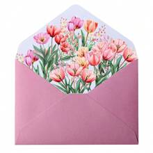 Set da 6 pezzi di buste e carta da lettere a tema floreale romantico, con buste ed carta con eleganti motivi floreali, adatti per lettere d'amore, note, matrimoni, inviti, delicata carta da lettere e buste floreali, buste per cartoline, forniture scolastiche, back to school