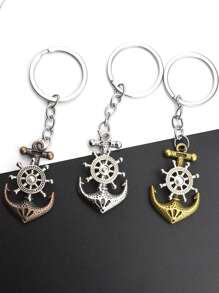1pc Handmade Woven Keychain Accessories, Lobster Clasp Vintage Leather Rope Keyring, DIY Pendant Keychain, Random Color Car Accessories Bag Charm
