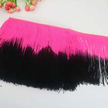 1Yards 20cm Fringe Tassels Trim Decorative Trimmings Sewing Fringes For Clothes Curtain Ribbons Tapes Lace Accessories - Multicolor - View 5