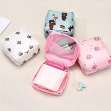 1 件装女士零钱包，女孩旅行小包，卫生巾收纳袋，迷你化妆包，旅行必备，圣诞礼物，收纳袋，旅行，女士旅行必备礼物，收纳袋，手拿包/小手提包，化妆品收纳包，化妆品整理包，收纳袋，化妆刷架，迷你收纳袋，大容量收纳袋，女士礼物，圣诞礼物，女士礼物创意
