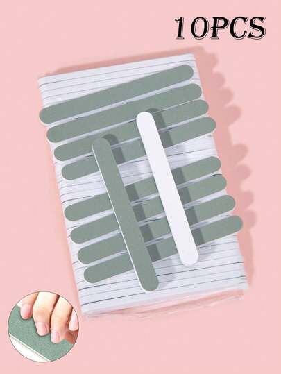 10pcs Nail Buffer Block Shining Kit, Natural Acrylic Nail Polisher, Nail Buffer Polishing Block, Nail Buffer Polishing Nail Shining File, Natural Nail Care Tool 600/3000 Grit, Nail Art Tool, Reusable Nail Polishing And Polishing, Cosmetics, Portable Travel Accessories