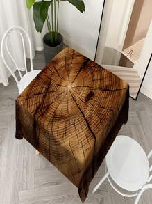1/20 Stück minimalistisch ländliche alte Holzküche Restaurant bedruckte Tischdecke, Holzmaserung Muster Tischdecke - Festtags Tischdecke Dekoration, Zuhause Küche, Restaurant Dekoration, Festtags Geschenke, für alle Jahreszeiten geeignet.