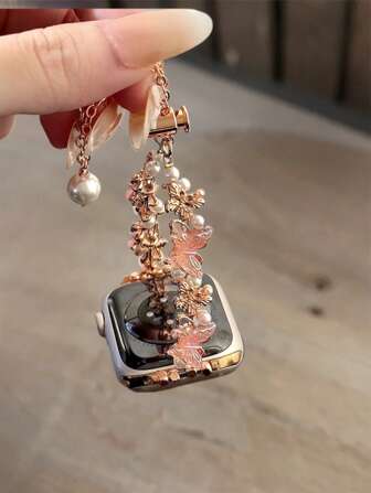 New Summer Elegant Laser Butterfly Strap Compatible With 38/40/41/42/44/45/46/49mm Compatible With Apple Watch Strap Ultra/S10/9/8/7/6/5/4/3/2/1