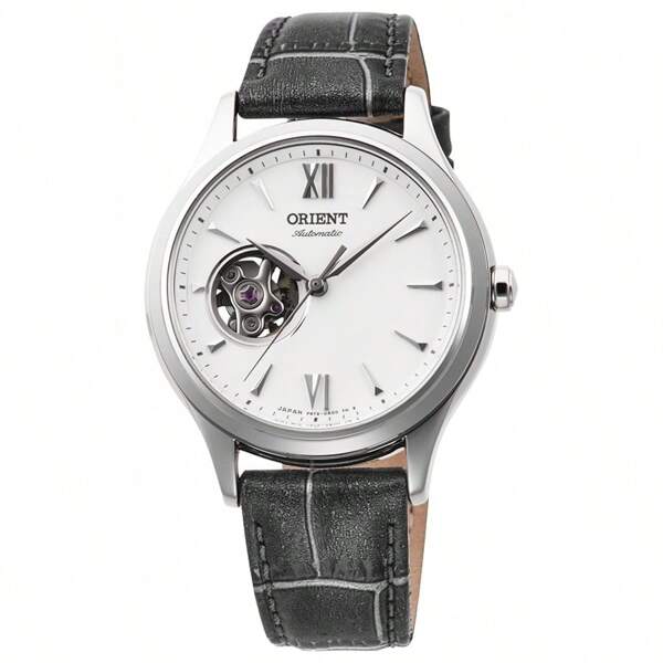 Orient ساعة يد سيدات أورينت ميكانيكية، السلسلة الكلاسيكية RA-AG0025S10B، قطر الهيكل 36 مم، عقارب بيضاء، صنع من الفولاذ المقاوم للصدأ، مناسبة للعمل والاستخدام اليومي