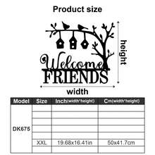 1 pieza Placa de metal personalizada con diseño de rama de árbol y pájaros con flores - Señal de dirección personalizada, número de casa, señal de dirección de jardín exterior, nombre de calle, apellido, decoración de patio - Regalo de registro, regalo para entusiastas del jardín, regalo para papá, regalo para mamá - Adornos, decoración del hogar, decoración de pared, decoración de habitación, decoración de sala de estar, decoración de dormitorio, decoración de baño, decoración de cocina, decoración de la casa, regalos personalizados, impresión gráfica - Multicolor - Ver 18