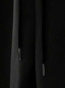 Conjunto de Moletom com Capuz de Poliéster para Homem - Conjunto de Roupas Casuais de Primavera/Outono