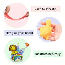 [Boxed Set] Air-Dry Clay - 36 Colors Modeling Clay Set (Includes Carving Tools), Soft Texture, Ultra-Lightweight, Easy To Use, Great For Sculpting, Handcraft, DIY Projects, Also Suitable As Halloween And Christmas Gifts, Ideal For Arts, Crafts, Gifts, Children's Birthday Presents.