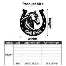 Customized Horseshoe Ranch Logo - Personalized Metal Logo Customization Outdoor - Custom Name Letter, 26 Letter Customization - Rural Farmhouse Decoration Farm Wall Art Home, Outside The Grain Warehouse - Father's Day Gift, Mother's Day Gift, Christmas Gift-Ornaments,Home Decor,Wall Decor,Room Decor,Living Room Decor,Bedroom Decor,Kitchen Decor,House Decor,Personalised Gifts Back To School School Supplies - Multicolor - View 42