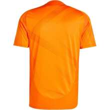 Real Madrid SS24 Away Authentic Brand Logo Fashion Short Sleeve Football Shirt Orange Tops Men - Multicolor - View 2