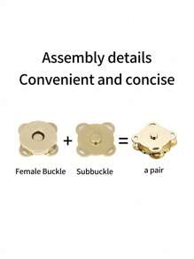 Magnetic Invisible Snap Fasteners,Plum Magnetic Snap Closures,Sewing Buttons,Metal Invisible Sew On Button,Purse Thumb Lock Clasps Fasteners,For DIY Making Craft Bag Purse Buckle Accessories Replacement,Shoulder Bag Handbag, Bag Accessories Wallet Fasteners Wallet Buckle,14mm Craft Knitting Buttons Sets Bag Buttons,Magnetic,Sewing, Craft, Purses, Bags, Clothes, Cartoon Magnetic Buttons For Sewing, DIY Buttons 