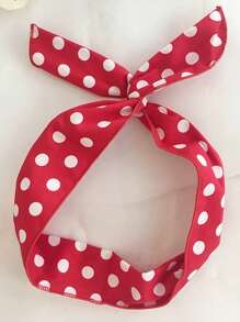 2 Stück Frauen Bandana, Polka Punkt und Streifen Stirnband im Vintage Stil Muster, Haarband, Turban Stirnband, Schweißband, modischer Haarreif für den täglichen Gebrauch