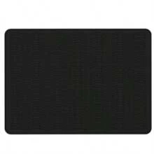 Tapis de protection en silicone pour dessus de cuisinière - 28 "X20" Couvre-plaque de cuisson en céramique, couvre-plaque en verre résistant à la chaleur, film de protection pour cuisinière plate de camping-car, grand tapis de séchage en silicone - Noir/Gris