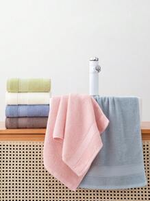 1 Stück Handtuch/Badetuch & 2 Stück Set (Badetuch + Handtuch), Ingwer-Schleifen-Design, dick, saugfähig, weich, hautfreundlich Gesichtswaschhandtuch, Duschkörperhandtuch, Badezimmer Accessoires Rückkehr zur Schule für Schönheitssalon Zuhause Badezimmer