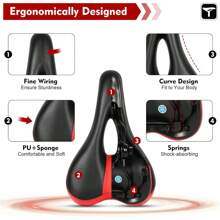 SHZICMY Electric Scooter Seat Saddle Only For M365 And M365 Pro Adjustable Scooter Seat Attachment Folding Free Punch Saddle,Comfortable Shock Absorbing Seat Saddle Scooter Seat