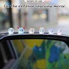 Cute Soot Sprites,35 Pcs Automotive Interior Decoration Accessories Car Rearview Mirror And Dashboard,Cute Anime Decor Home Garden Office,Funny Ornament Gifts(Black) - Multicolor Varied Soot Sprites - 查看 4