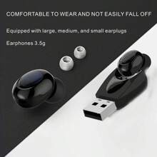 Smart Call Noise-Proof In-Ear Headphones, Invisible Wireless Earbuds With Painless Wear, Bluetooth 5.3 Clear Calling For Driving And Business, Suitable For All Bluetooth Devices, New Year & Valentine's Day Gift