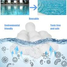Bolas filtrantes de 45kg para piscinas, medios de reemplazo para sistemas de filtros de piscinas