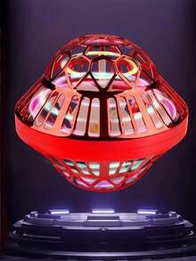 运动激活悬浮智能回旋镖球 - 高/低飞行手抛发光 UFO，带酷炫灯光，电池寿命长，遥控开关，防摔耐用 - 室内/室外通用，价格实惠的生日