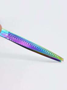 1pc Threaded Tweezer, Eyebrow Tweezer, Beauty Product - Multicolor - View 2