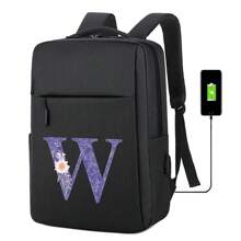 Mochila minimalista para hombres, mochila versátil de gran capacidad para estudiantes, computadoras, viajes, bolsa de negocios unisex lavable