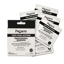 Pronto 100% Acetone Gel Nail Polish Remover - Gel Polish Remover For Nails | Acetone Nail Polish Remover For Nails For Removal Of Glue, Gel, Acrylic &Amp; Dip | Gel Polish Remover, 8 Fl Oz - 10 件 - 查看 1