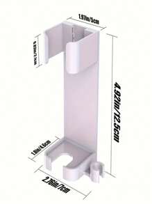 Adjustable Curling Iron, Electric Shaver Stand, Self-Adhesive Wall-Mounted Multi-Functional Stand Suitable For Electric Toothbrushes, Air Conditioners, Remote Controls, Toothpaste, Bathroom Storage Boxes, Can Accommodate Most Different Sizes Of Electric Shavers, Razors, Toothbrushes, Toothpaste, Air Conditioner Remote, Phones, Etc. Back To School
