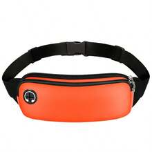 1pc Unisex Waterproof Waist Bag For Sports, Fitness, Running, Cycling - Black - View 12