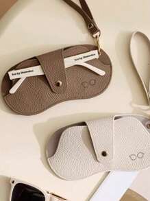 1/2/3 piezas Bolsa de almacenamiento para gafas/gafas de sol, Estuche colgante portátil para almacenamiento de gafas de sol, Caja de almacenamiento de gafas de sol, Clip para gafas