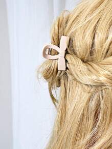 3PCS Solid Color Casual Retro ABS Plastic Women's Hair Clips, Bow, Flower, Cloud Shape, Front Bangs & Ponytail, Suitable For All Seasons Hair Claw Claw Clips Hair Jaw Clip Hair Clamps