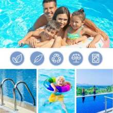 Bolas filtrantes de 45kg para piscinas, medios de reemplazo para sistemas de filtros de piscinas