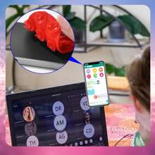 6pcs Silicone Suction Cup Phone Case Stand, Double-Sided Heart-Shaped Anti-Slip Suction Cup Phone Stand, Hands-Free Phone Accessory Stand For Selfies And Videos, Phone Stand