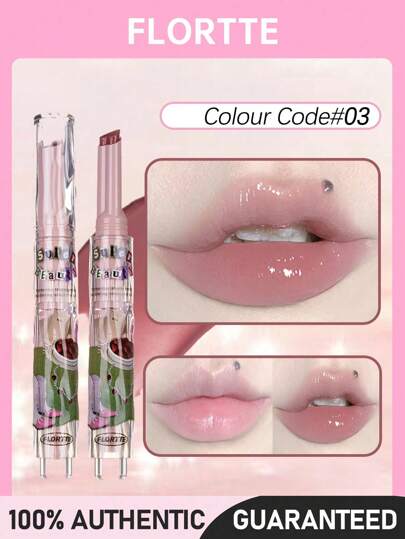 FLORTTE FLORTTE Melia Series Solid Lip Gloss, 1.5g