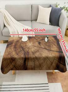 1/20 Stück minimalistisch ländliche alte Holzküche Restaurant bedruckte Tischdecke, Holzmaserung Muster Tischdecke - Festtags Tischdecke Dekoration, Zuhause Küche, Restaurant Dekoration, Festtags Geschenke, für alle Jahreszeiten geeignet.