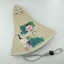 Women Masks & Visor Hat - 米色 - 查看 2