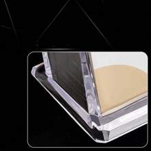 Transparent Acrylic Desktop Business Card Holder, Large Capacity Credit Card Organizer Box Back To School