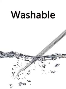 3pcs Double-Headed Ingrown Toenail File, Cuticle Nipper, Stainless Steel Manicure Tool Set - Silver - View 4