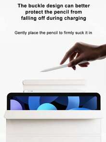 适用于 iPad Pro 13 英寸 M5 M4 2026、Air 11 M2 10.9、Air 5/10/11 代 A16 2025 M3、Air 13 的保护套，强力磁吸式超薄三折支架设计，支持 Apple Pencil Pro 和 Apple Pencil。 - 米色 - 查看 10