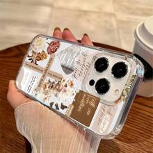 Inspirational Mobile Phone Case, Adorned With Elegant Script And Floral Accents, Suitable For IPhone 16, 15, 14, 13, 12 And 11 Pro Models, Made Of TPU Material, And Provides Shockproof Protection. Ideal For Family, Friends, Children, Birthdays, Spring, Holidays, Boyfriends, Girlfriends, And Valentine's Day Gifts.