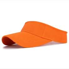 1 pezzo Visiera da baseball con parte superiore aperta, unisex, per protezione solare e sport all'aperto