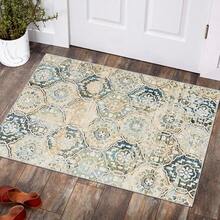 Moroccan Style Machine Washable Carpet For Living Room, Non-Slip Bedroom Rug, Corridor Mat, Vintage Patterned Carpet For Kitchen, Dining Room, Office - Morocco - View 68